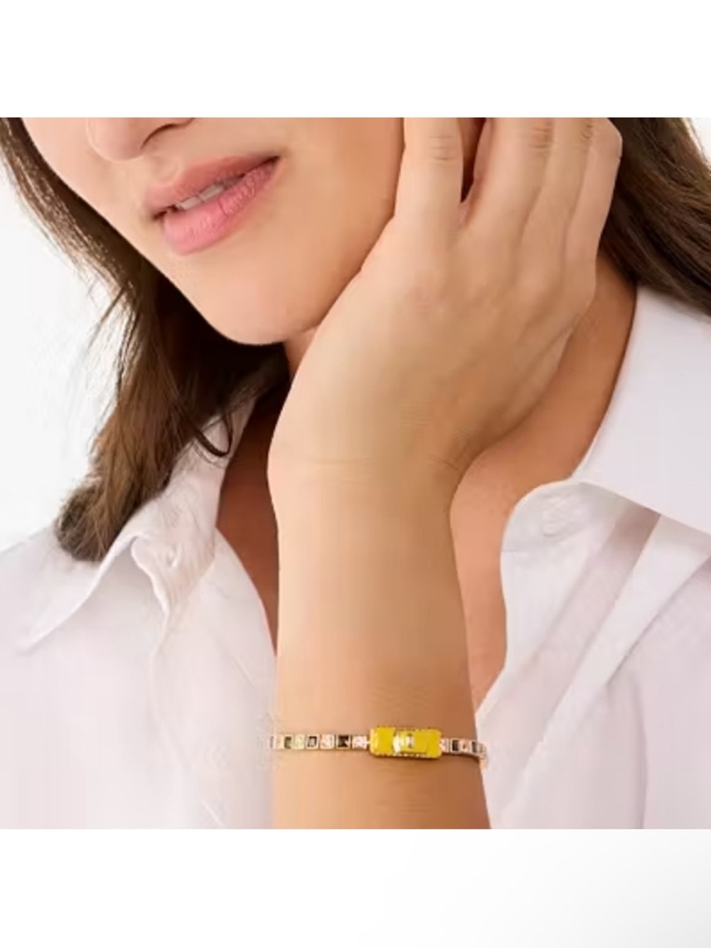 Kate Spade ♠️  Hit The City- Taxicab 🚖 Bracelet with Yellow and Black Accents